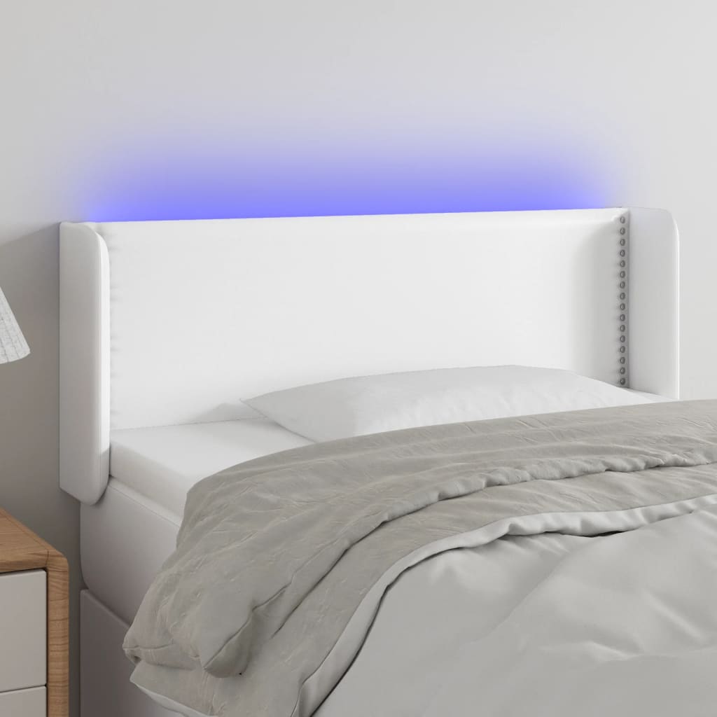 vidaXL Panneau de porte LED 83x16x78/88 cm noir artistique
