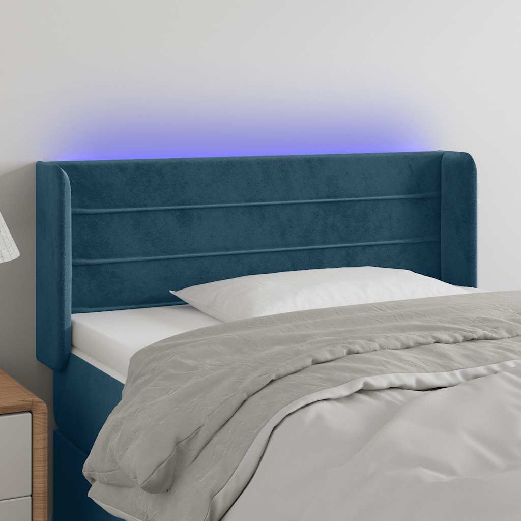 vidaXL Panneau de porte LED 83x16x78/88 cm poignées d'éclairage