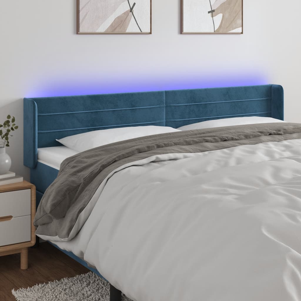 vidaXL Panneau de porte LED 83x16x78/88 cm poignées d'éclairage