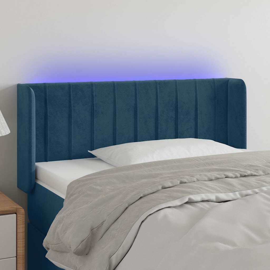 vidaXL Panneau de porte LED 83x16x78/88 cm poignées d'éclairage
