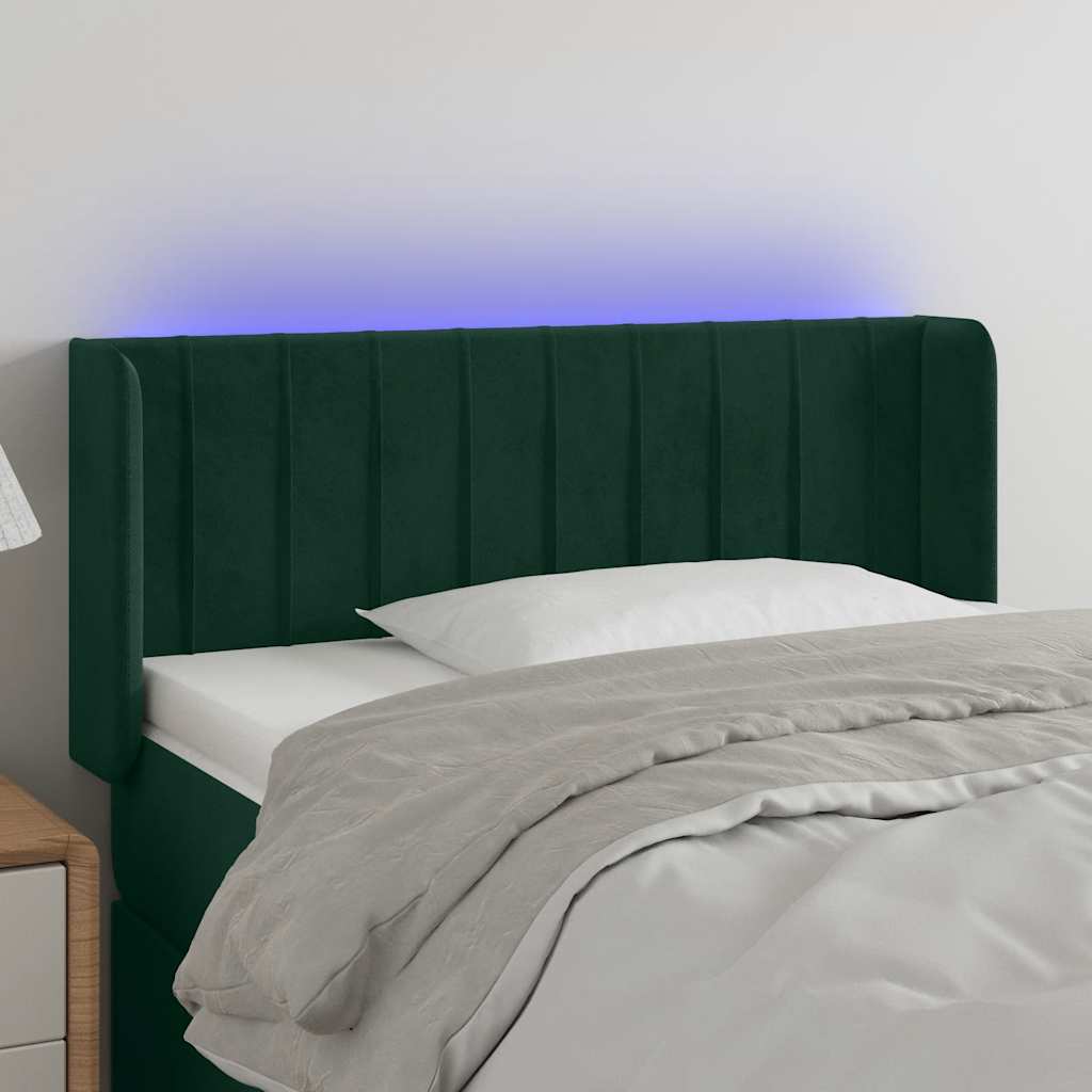 vidaXL Panneau de porte LED 83x16x78/88 cm poignées d'éclairage