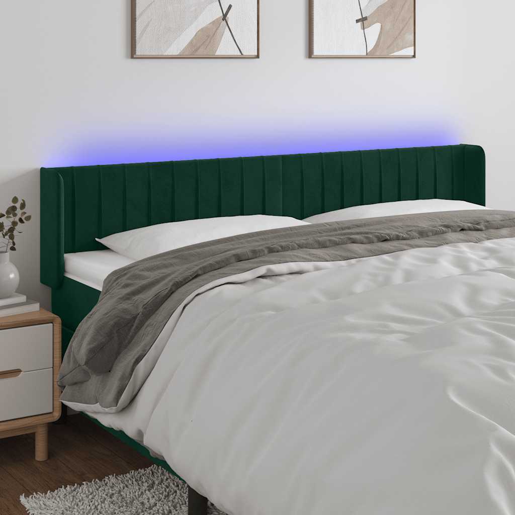 vidaXL Panneau de porte LED 83x16x78/88 cm poignées d'éclairage