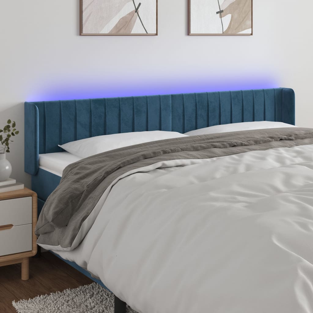 vidaXL Panneau de porte LED 83x16x78/88 cm poignées d'éclairage