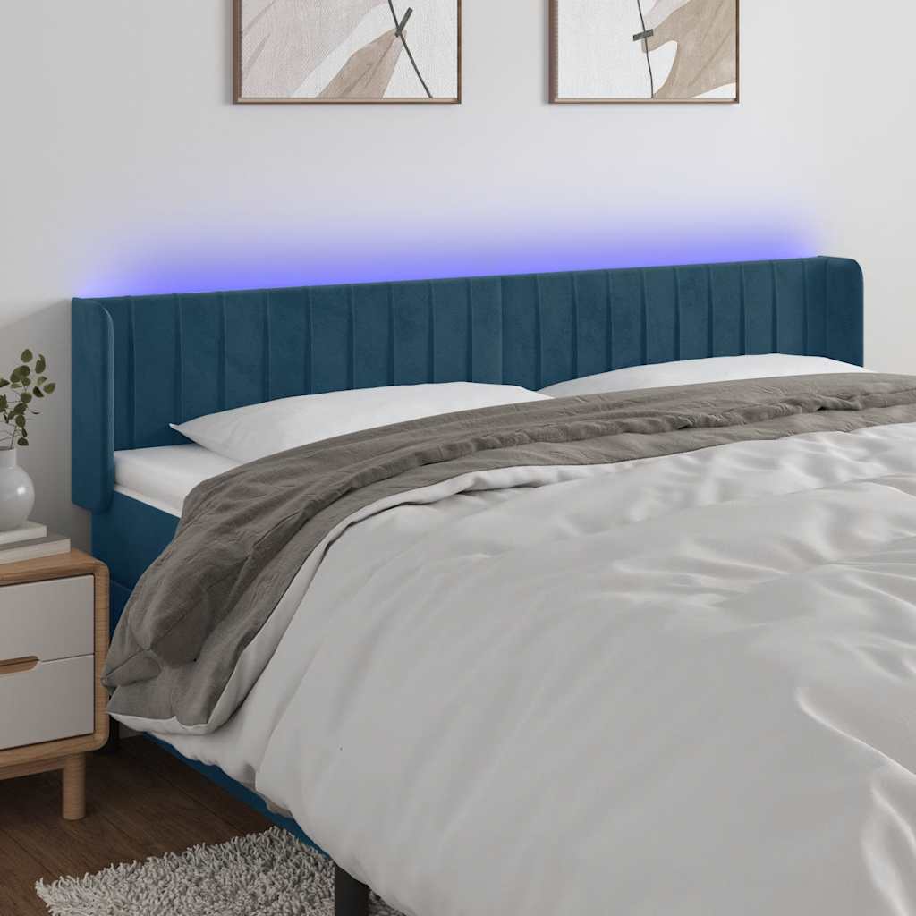 vidaXL Panneau de porte LED 83x16x78/88 cm poignées d'éclairage