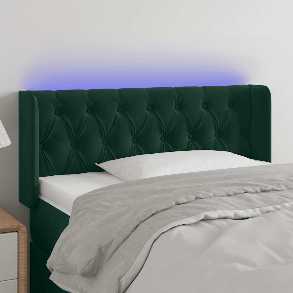 vidaXL Panneau de porte LED 83x16x78/88 cm poignées d'éclairage
