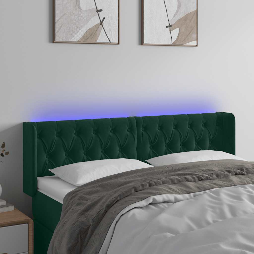vidaXL Panneau de porte LED 83x16x78/88 cm poignées d'éclairage