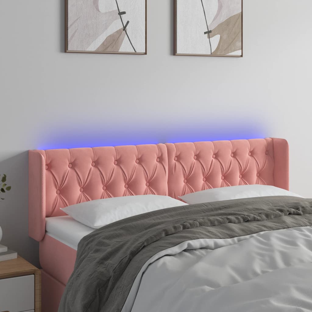 vidaXL Panneau de porte LED 83x16x78/88 cm poignées d'éclairage