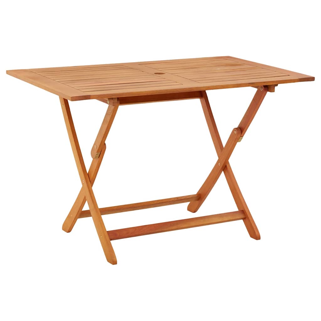 vidaXL Tuintafel inklapbaar 160x85x75 cm massief eucalyptushout