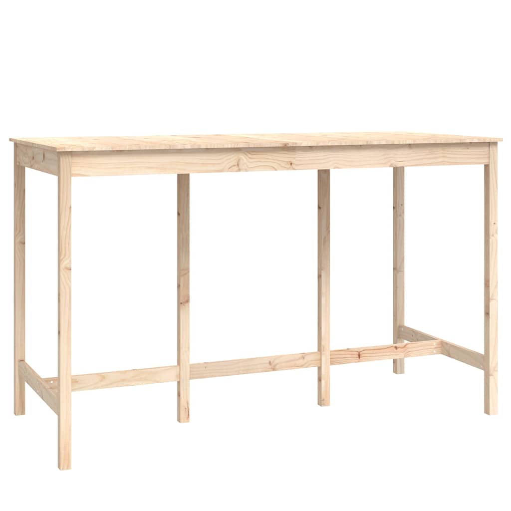 vidaXL 9-delige Barset massief grenenhout