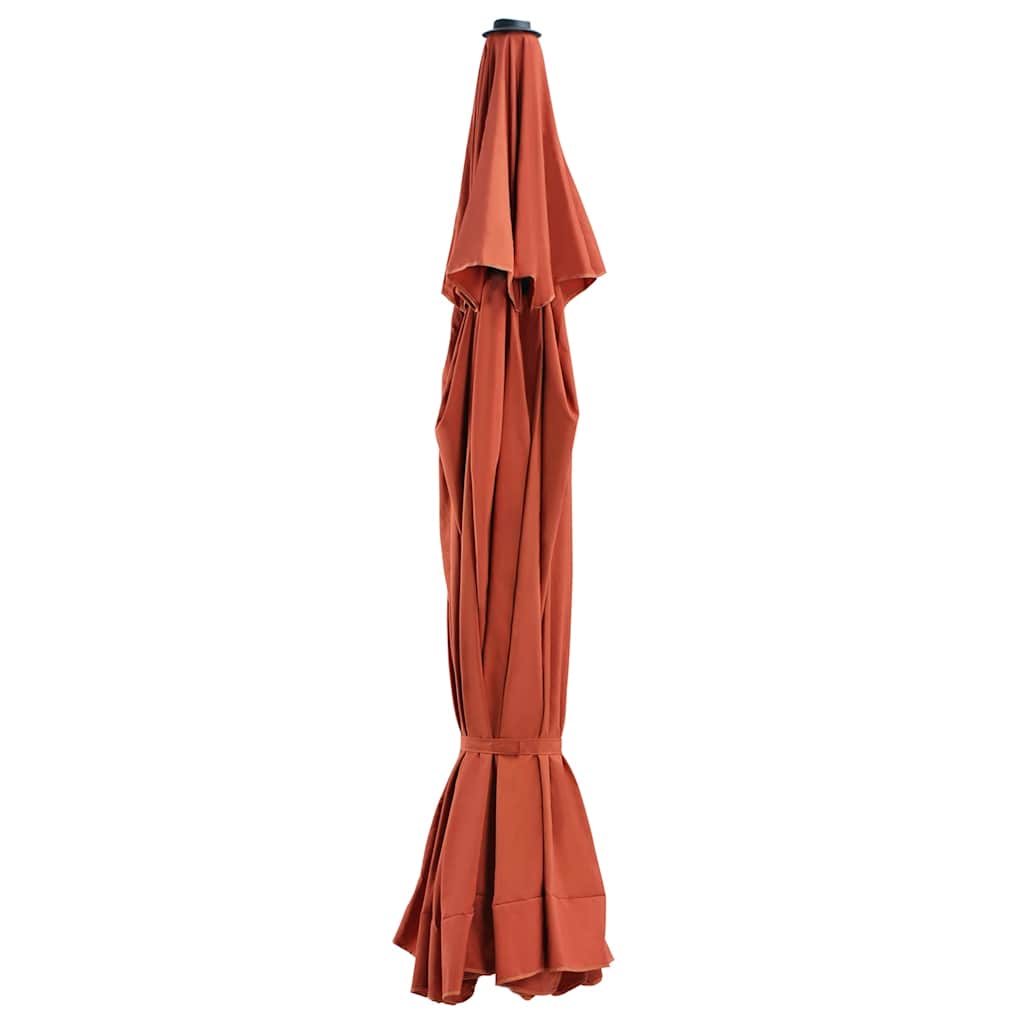 vidaXL Vervangingsdoek voor parasol 515 cm zandkleurig