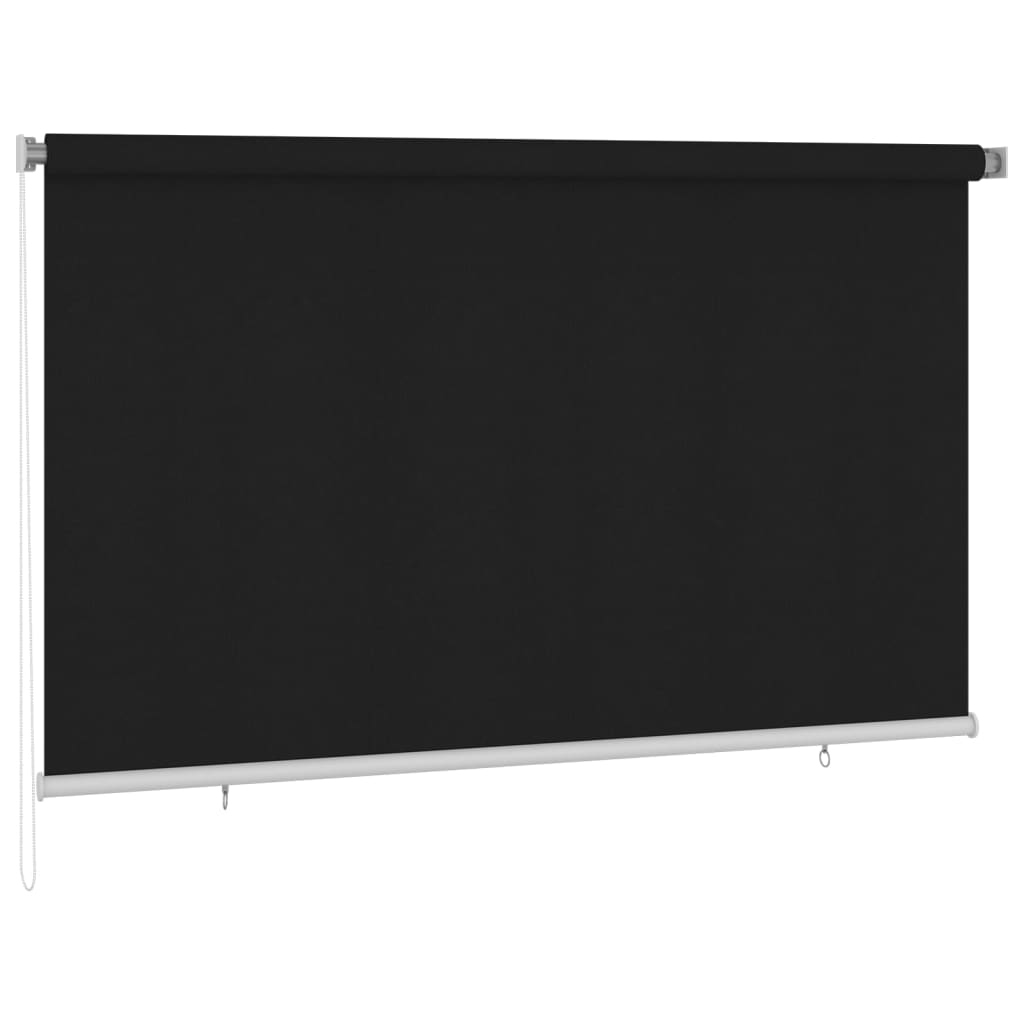 vidaXL Rolgordijn voor buiten 80x230 cm HDPE crèmekleurig
