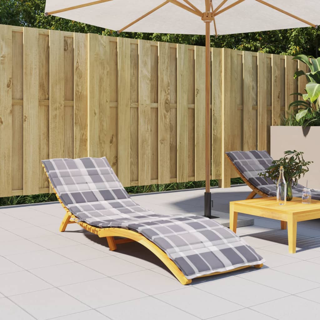 vidaXL Ligbedkussen 200x50x3cm oxford stof antracietkleurig