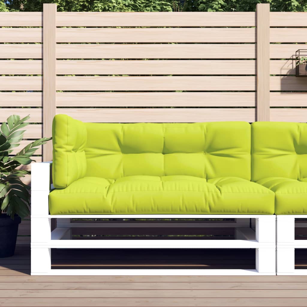 vidaXL Pallet Cushions 3 pcs Fabric Anthracite