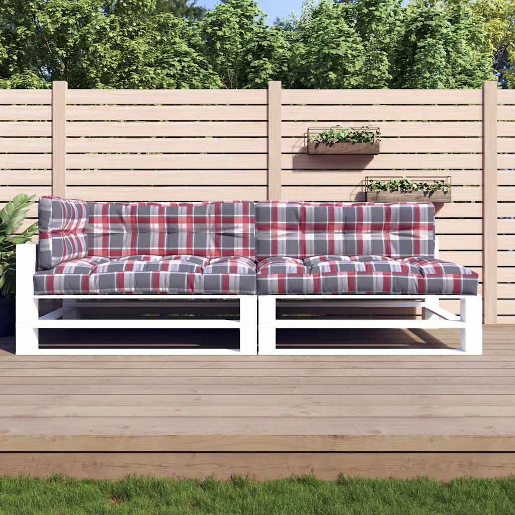 vidaXL Pallet Cushions 5 pcs fabric anthracite