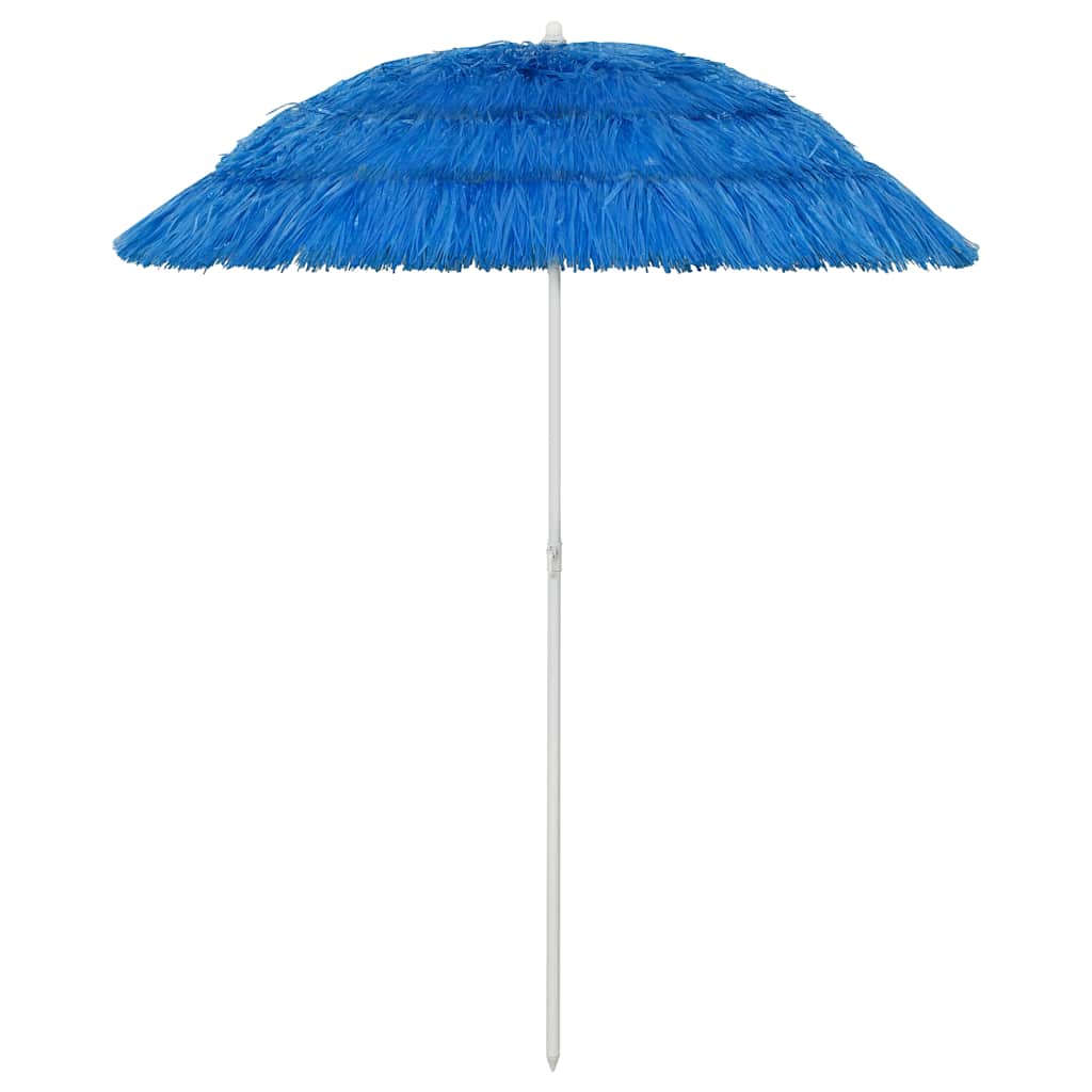vidaXL Strandparasol Hawaï 180 cm blauw
