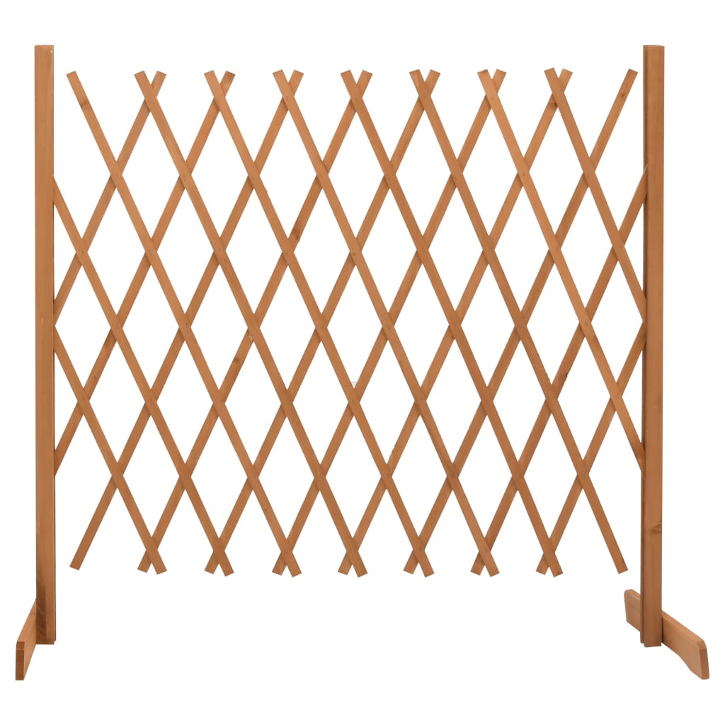 vidaXL Usine de jardin 120x60 cm massif vurenhout orange