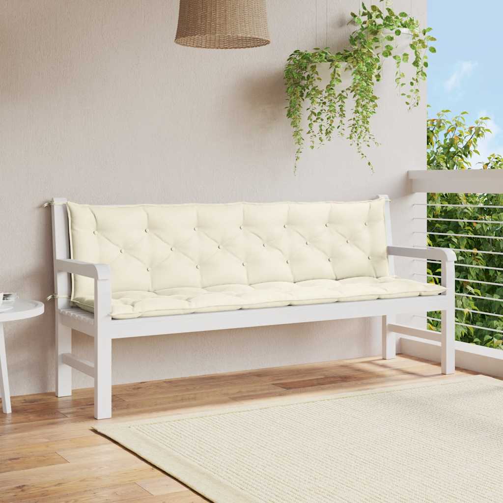 vidaXL Ensemble de banque de rangement 100x(50+50)x7 cm tissu Oxford couleur antraciet