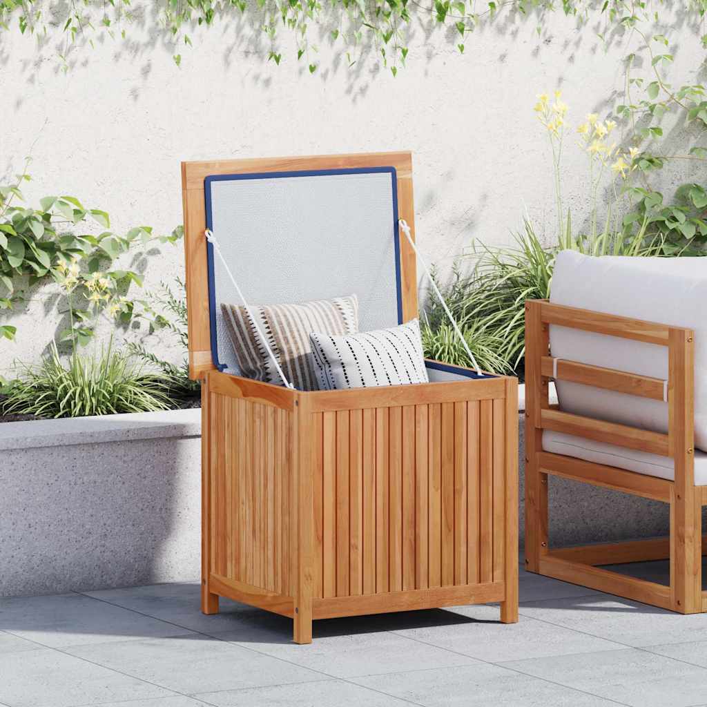 vidaXL Opbergbox 60x50x58 cm massief teakhout