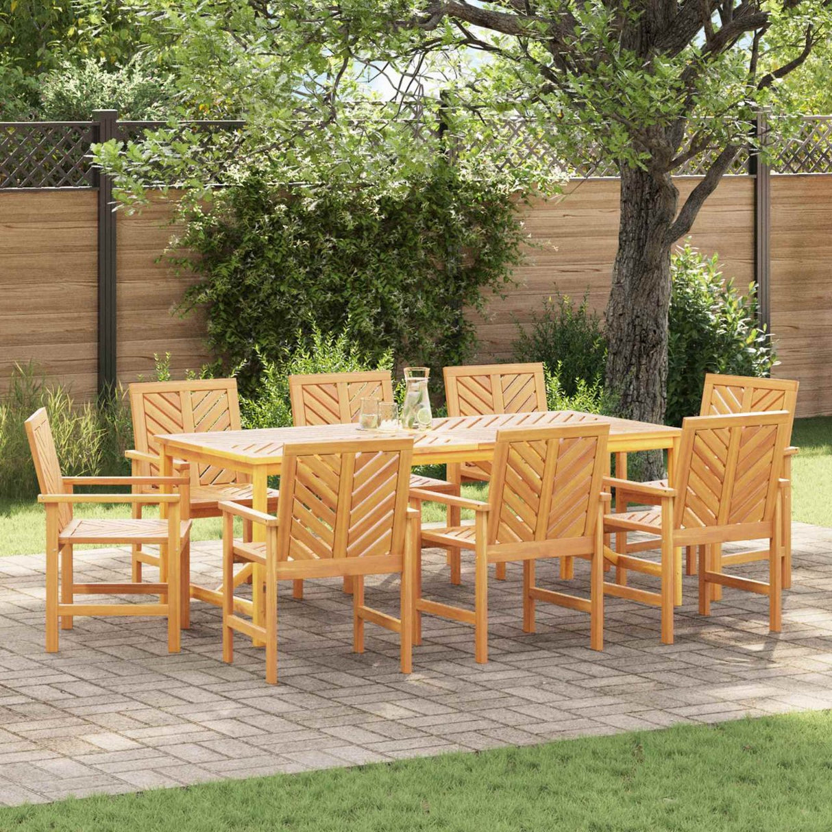 vidaXL Eetkamerstoel 6 pcs Naturel 62,5 x 59 x 89 cm