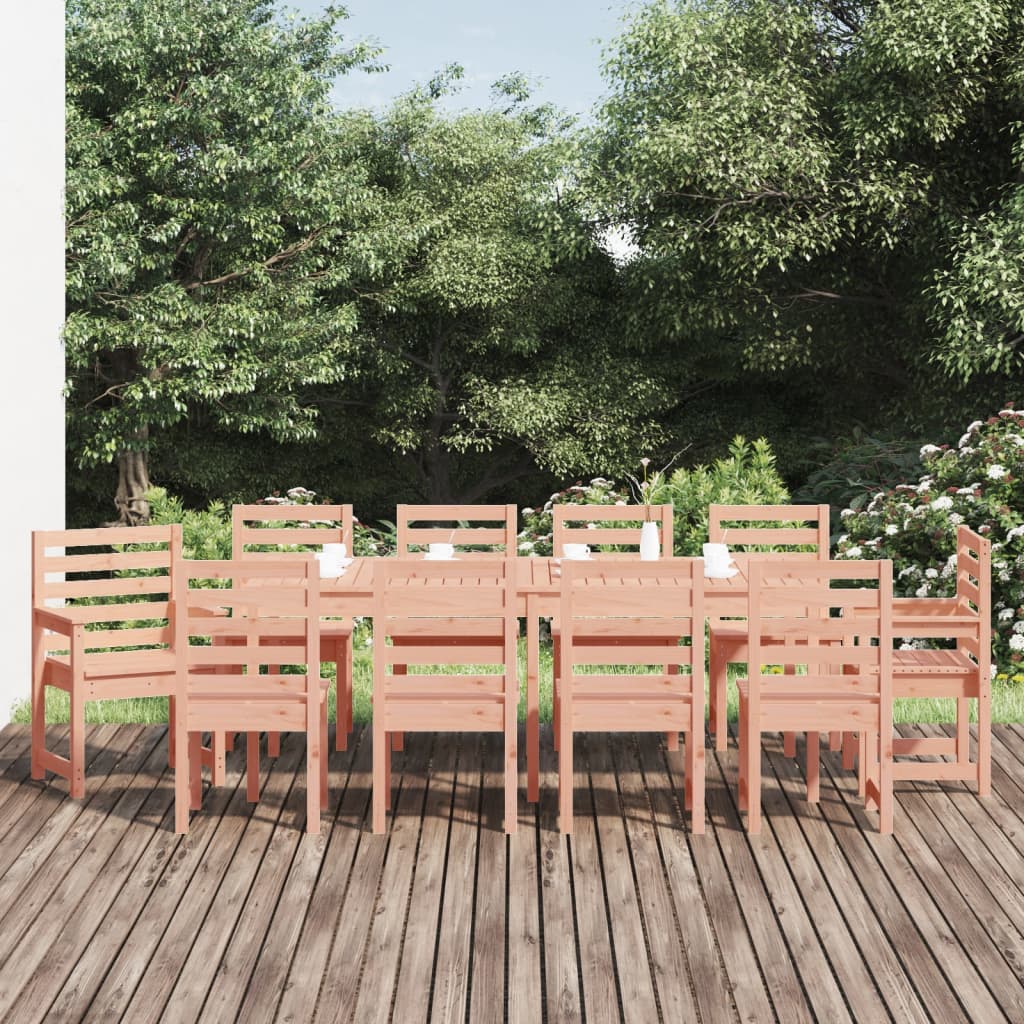 vidaXL 11-delige Tuinset massief grenenhout