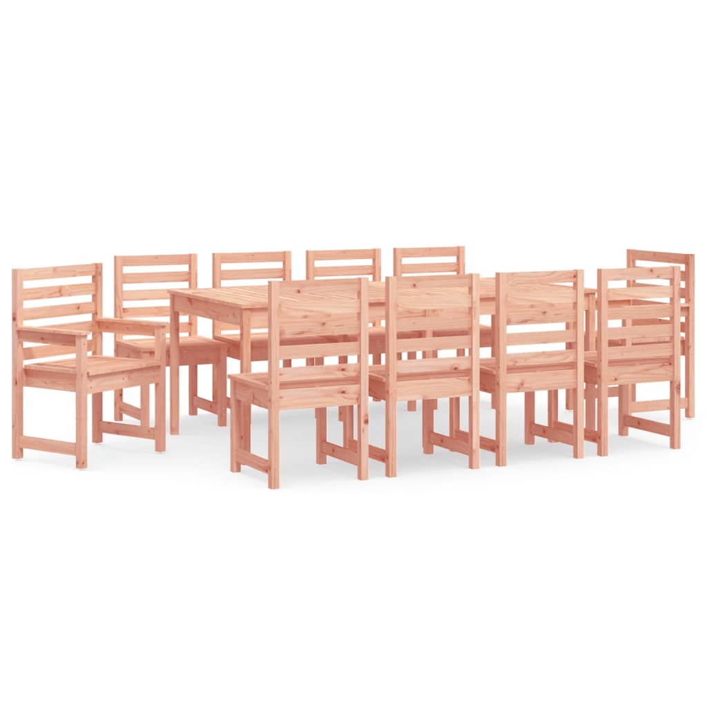 vidaXL 11-delige Tuinset massief grenenhout