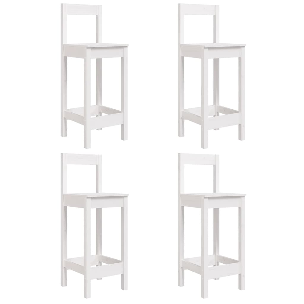 vidaXL 5-delige Barset massief grenenhout