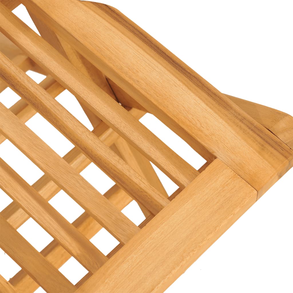 vidaXL 5-delige Tuinset massief teakhout