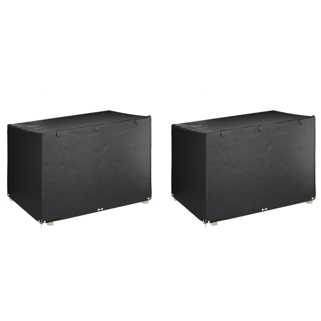 vidaXL Swing Chair Covers 2 pcs 10 eyelets 2 zippers 255x145x170 cm