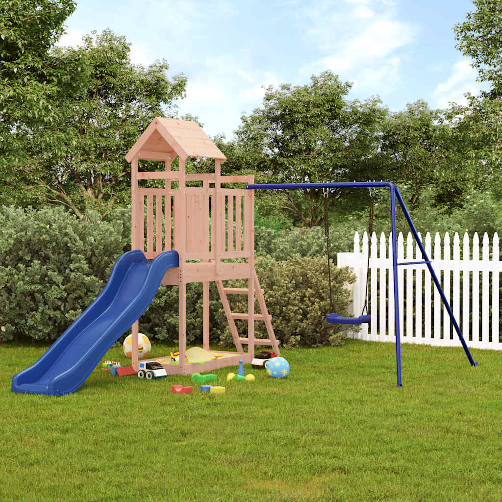 vidaXL Playhouse solid pine wood