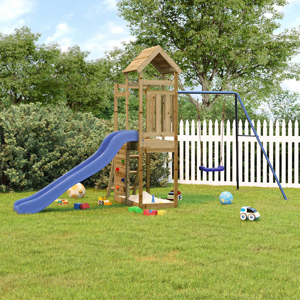 vidaXL Playhouse solid pine wood