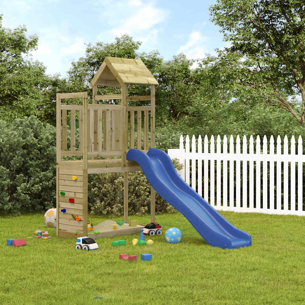 vidaXL Playhouse solid pine wood