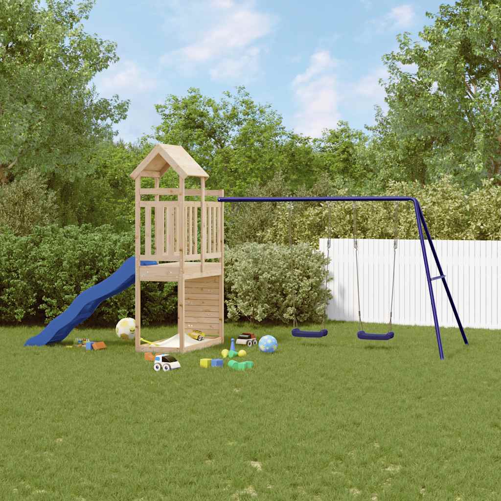 vidaXL Maison de jeux Massief Grenenhout