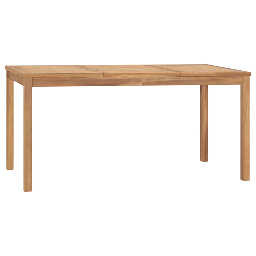 vidaXL Tuintafel 140x80x77 cm massief teakhout
