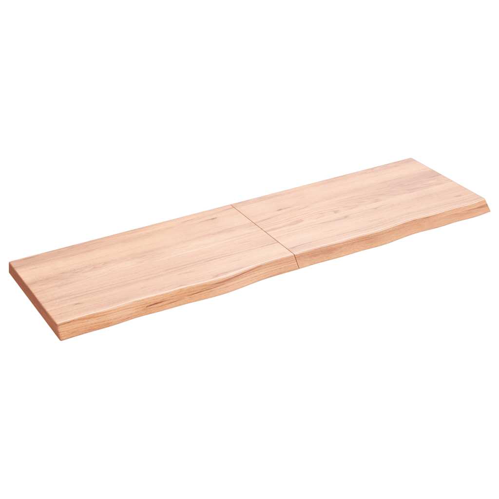 vidaXL Tafelblad 60x40x2 cm onbehandeld massief eikenhout