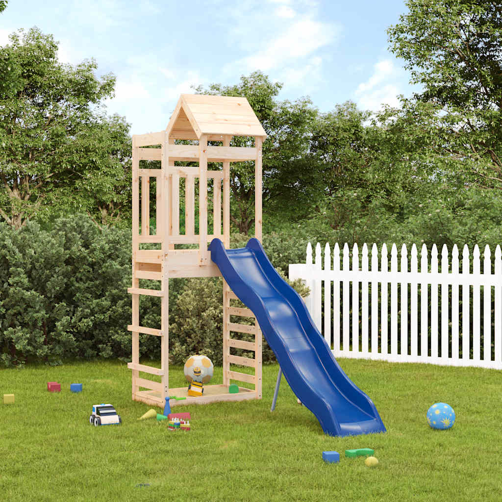 vidaXL Playhouse solid pine wood