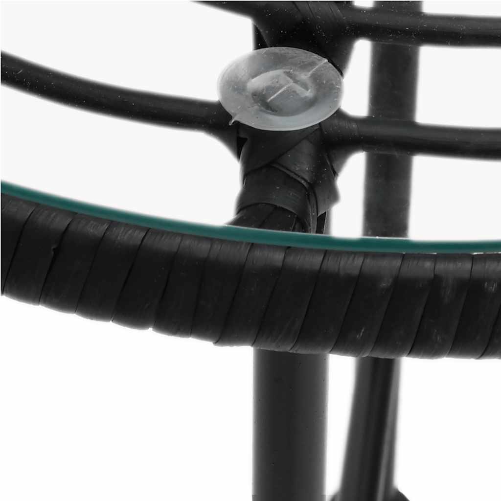 vidaXL 5-delige Tuinset poly rattan