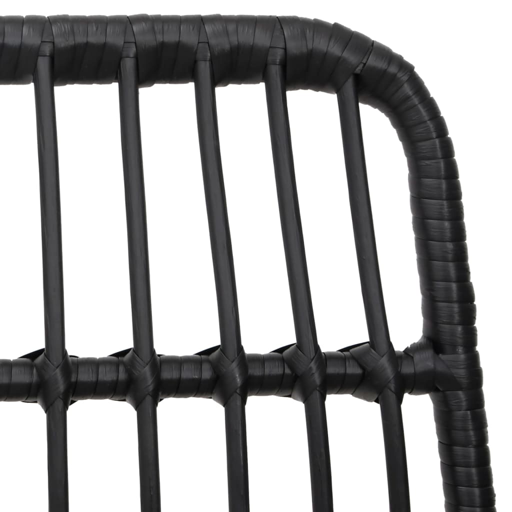 vidaXL 3-delige Tuinset poly rattan