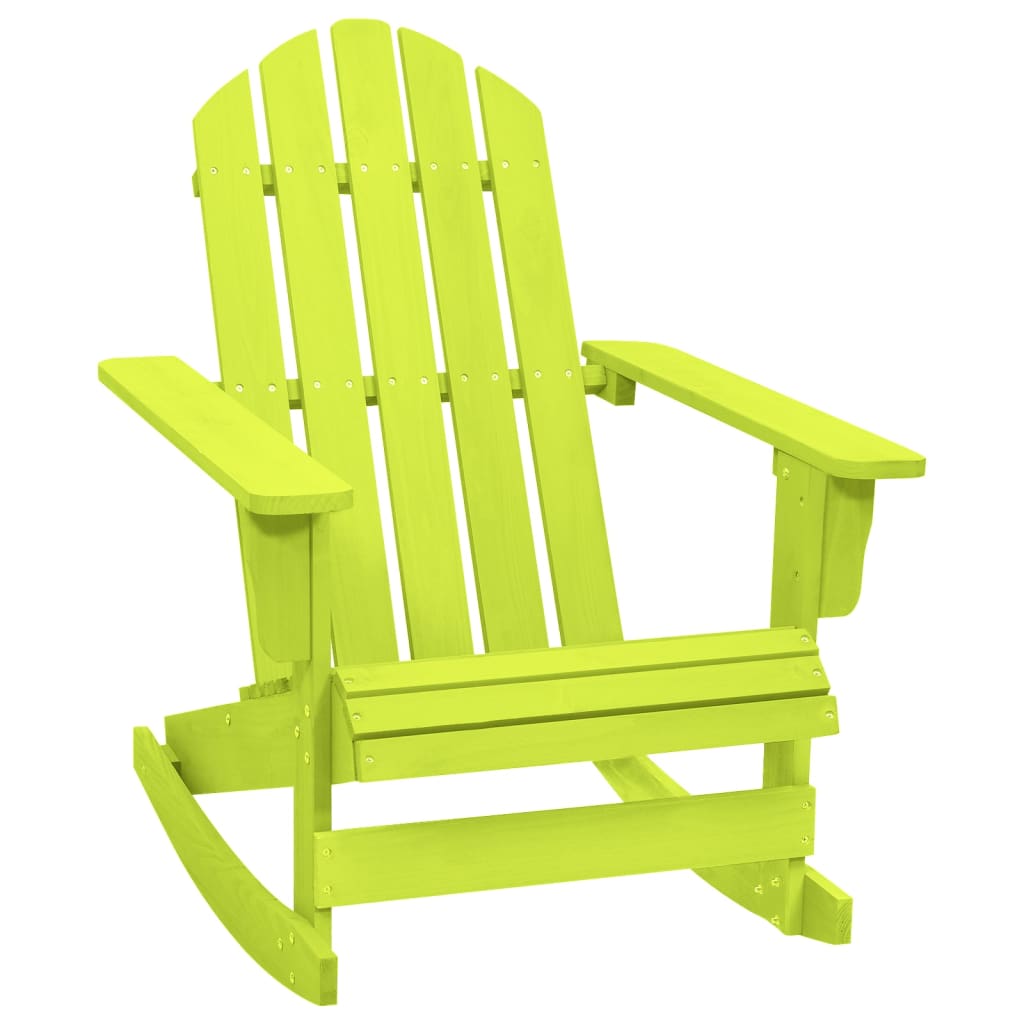 vidaXL Schommelstoel Adirondack massief vurenhout