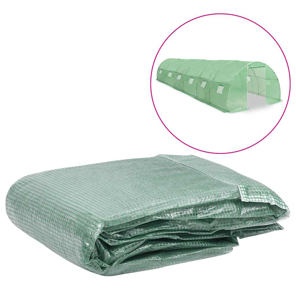 vidaXL Kashoes vervangend (4,5 m²) 300x150x200 cm groen