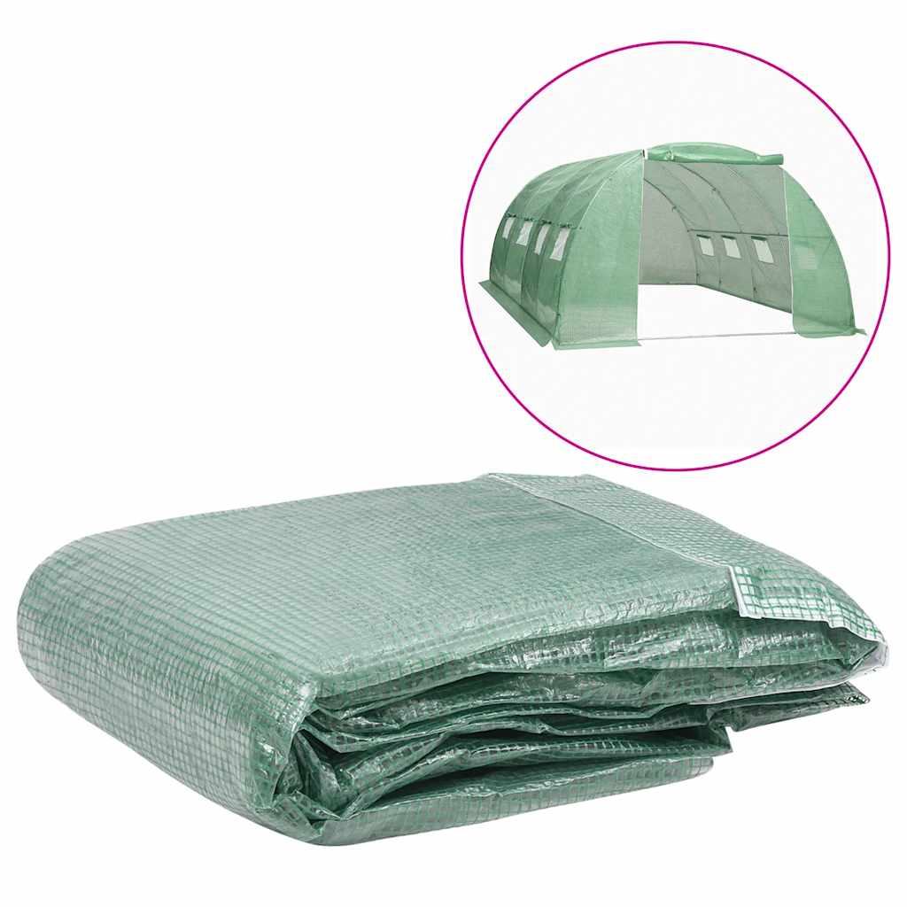 vidaXL Kashoes vervangend (4,5 m²) 300x150x200 cm groen