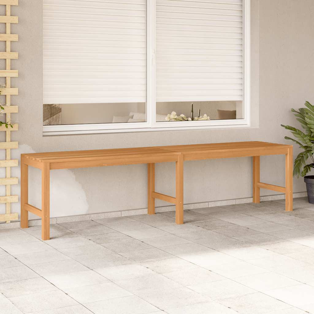 vidaXL Tuinbank 114 cm massief teakhout