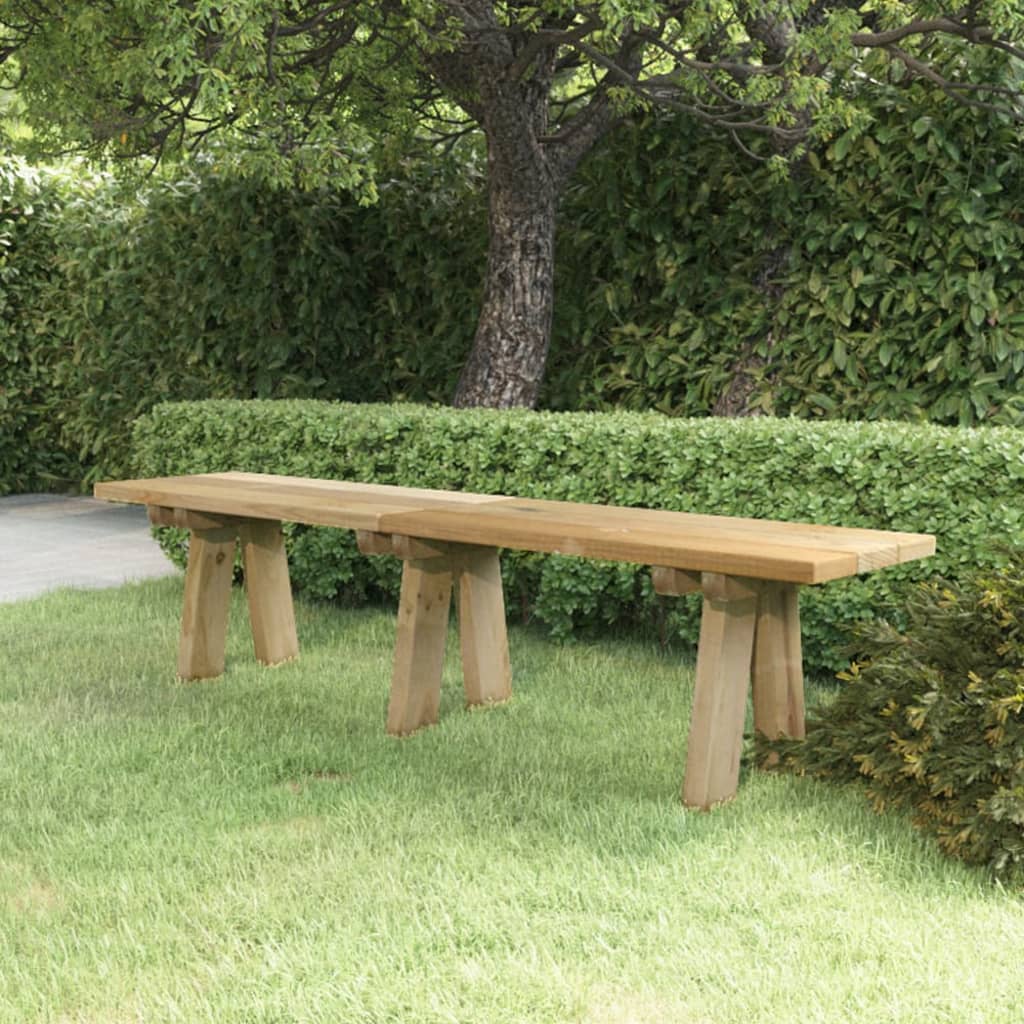 vidaXL Tuinbank 110 cm geïmpregneerd massief grenenhout