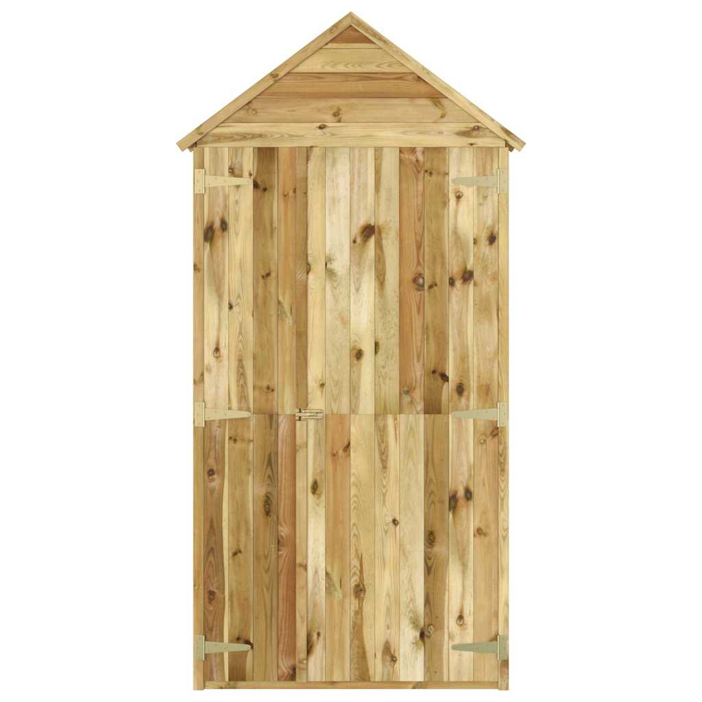 vidaXL Tuinschuur 107x37x220 cm geïmpregneerd massief grenenhout