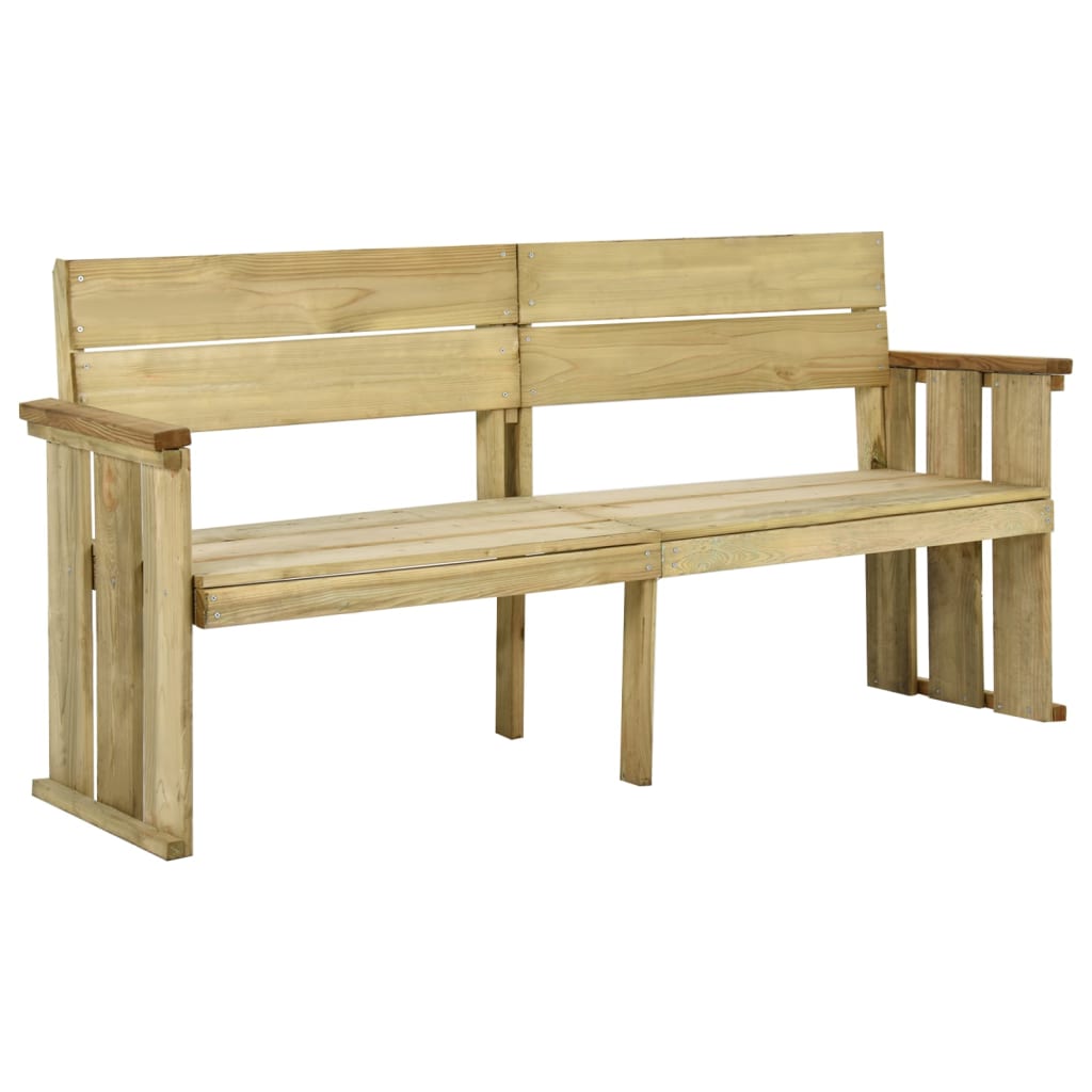 vidaXL Tuinbank 121 cm geïmpregneerd grenenhout