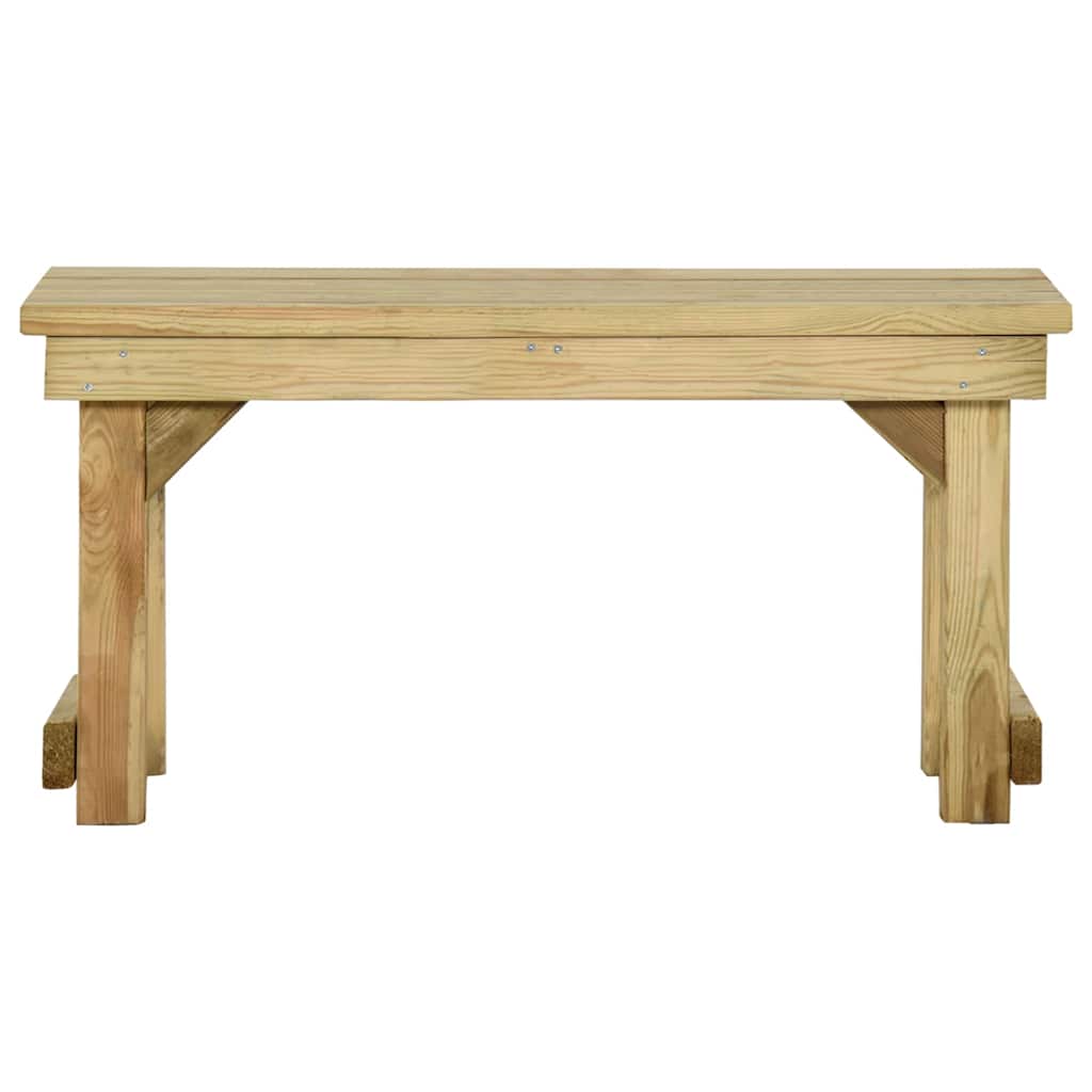 vidaXL Garden Bench 140 cm Impregnated Pinewood