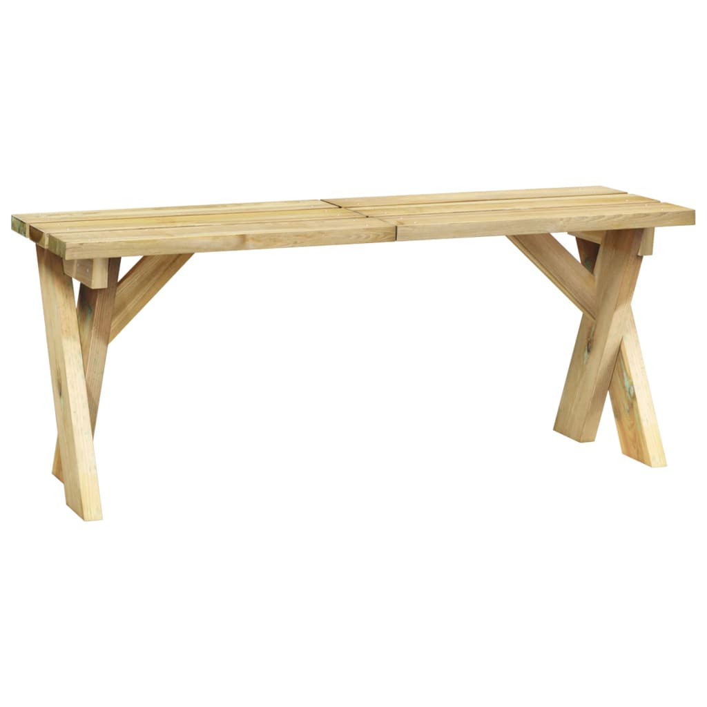 vidaXL Garden Bench 110 cm Impregnated Pinewood