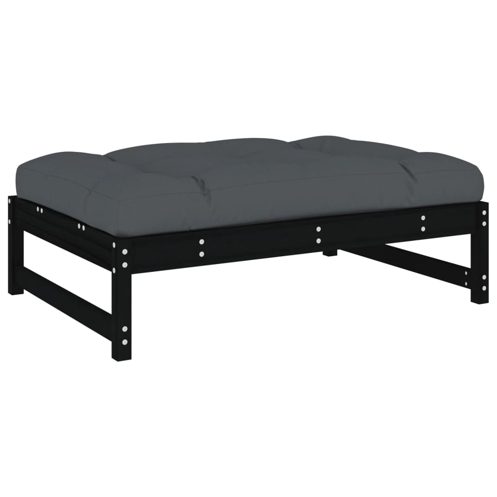 vidaXL 5-Piece Lounge Set with Cushions Solid Wood