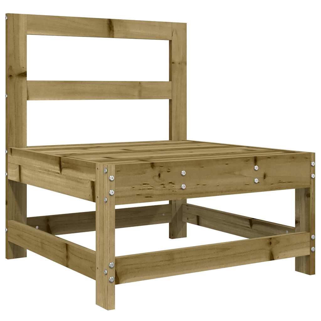 vidaXL 8-delige Loungeset massief grenenhout