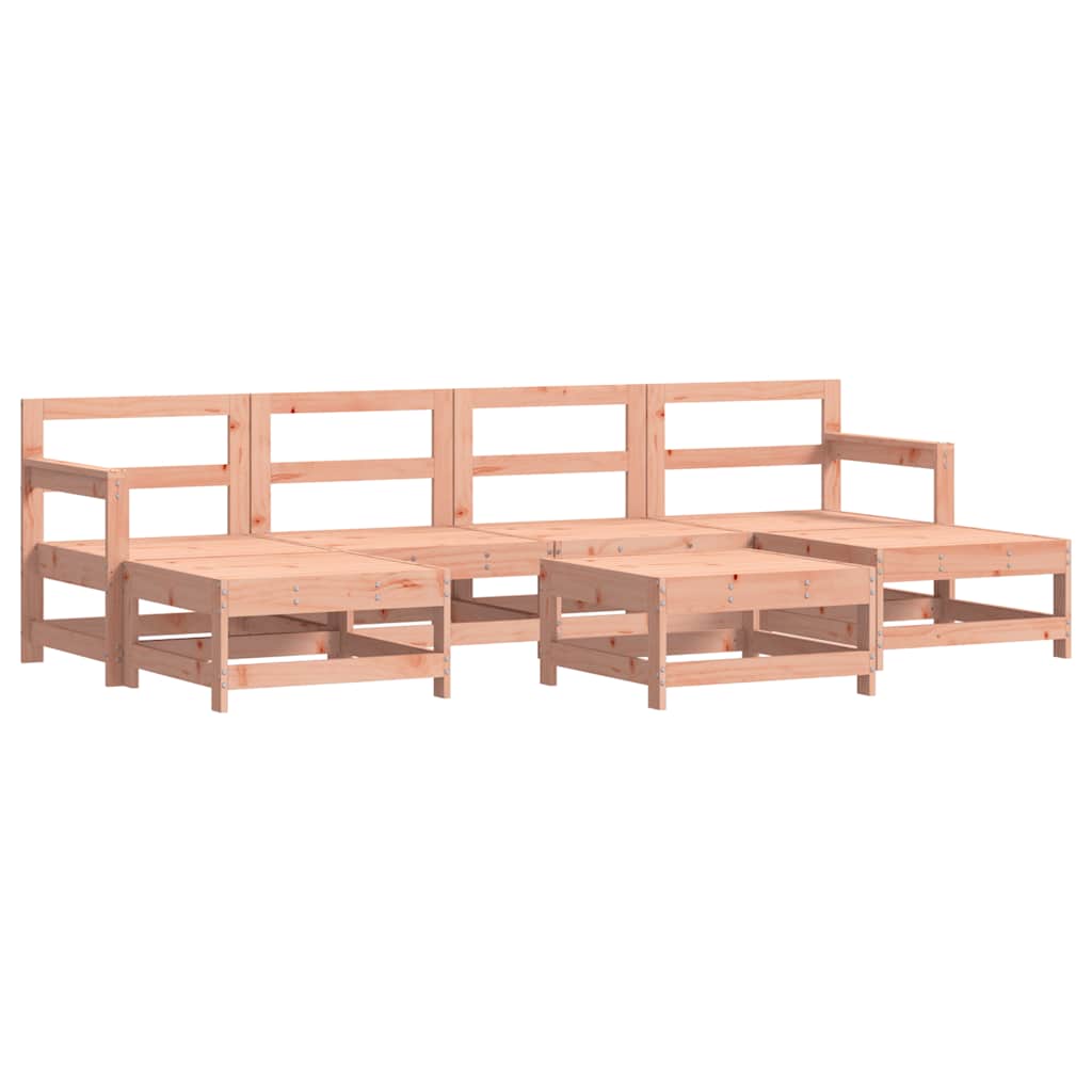vidaXL 7-Piece Lounge Set Solid Pine Wood