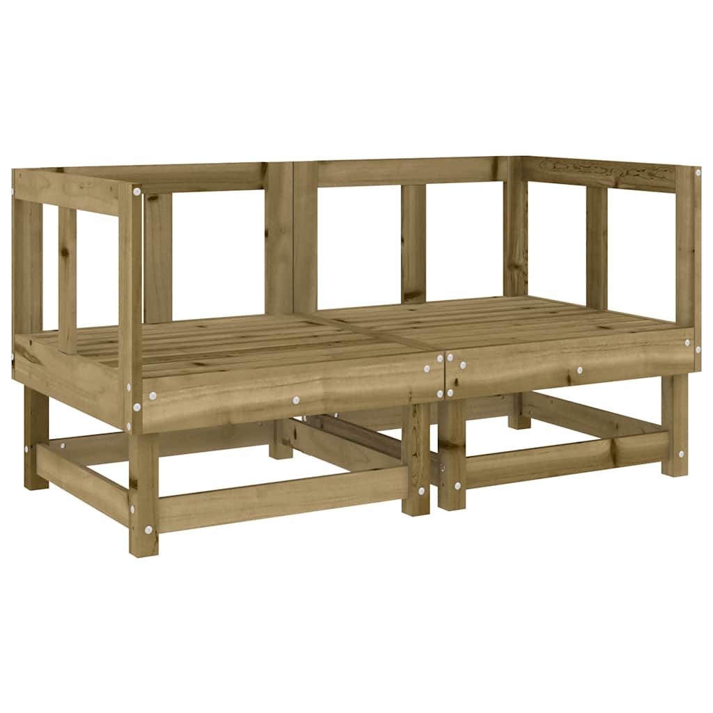 vidaXL 7-Piece Outdoor Lounge Set Solid Pine Wood